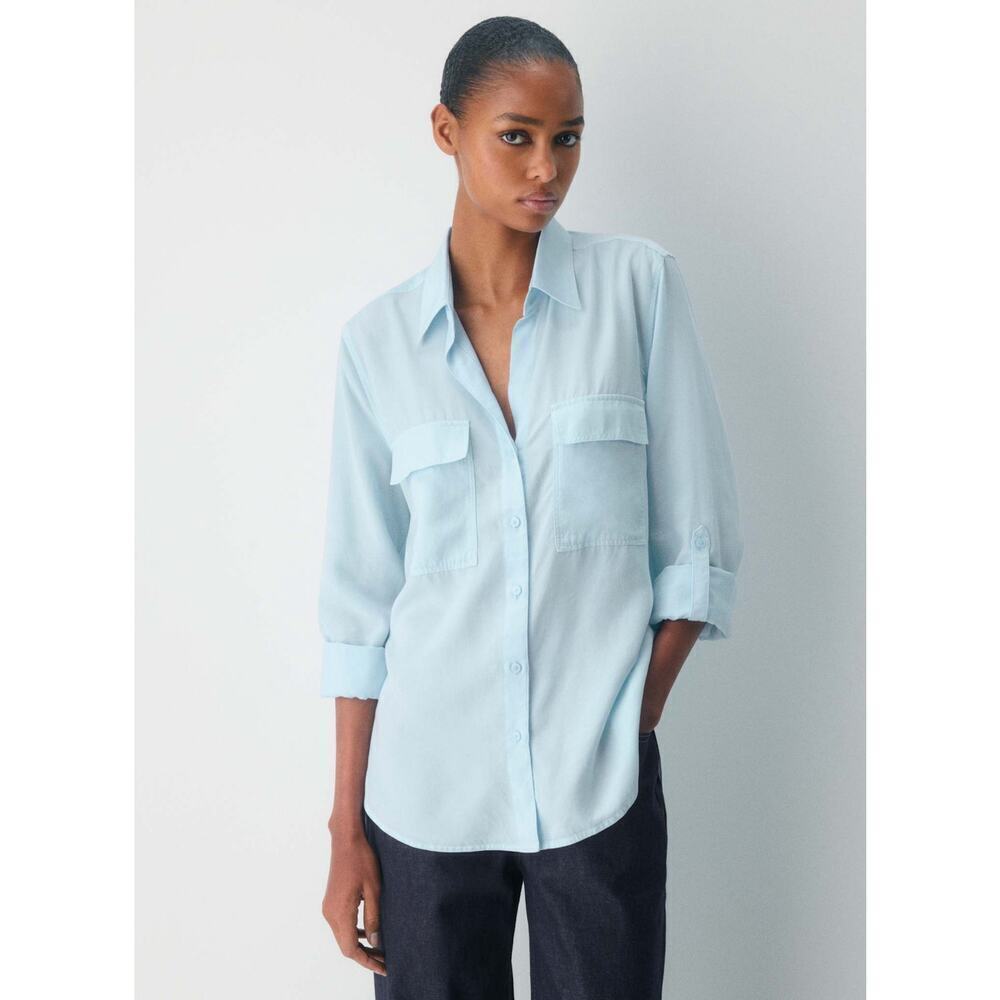 Aritzia Babaton Utility Short in Gd Skyline Blue Size Medium